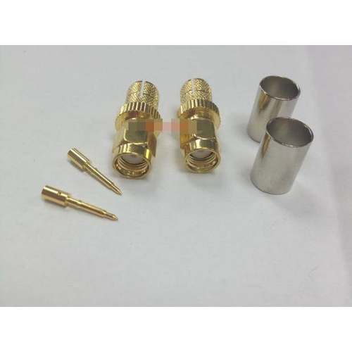 射频头SMA-J-5 同轴射频连接器 SMA公头 匹配线外径7MM 50-5