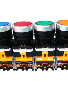 KNDELE科耐达LA167-D8-11T/R常开常闭触点黑色模块按钮自锁开关