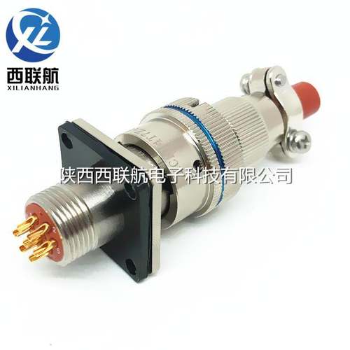 电缆头XCE14T7Z1P1插头XCE14F7K1D1插座接插件7针公母接头连接器