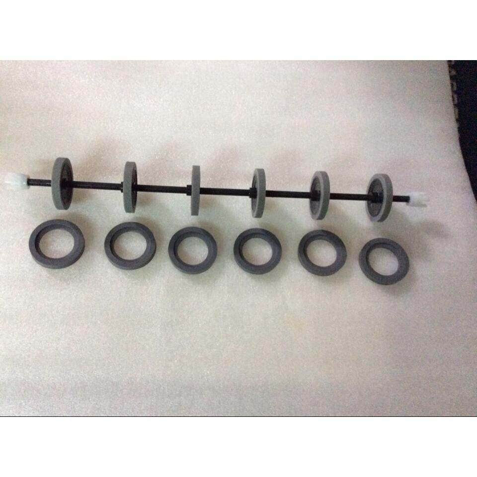 全新南天PR9打印机搓纸轮 单个搓纸轮 黑轮胶轮蓝天pr9走纸轮