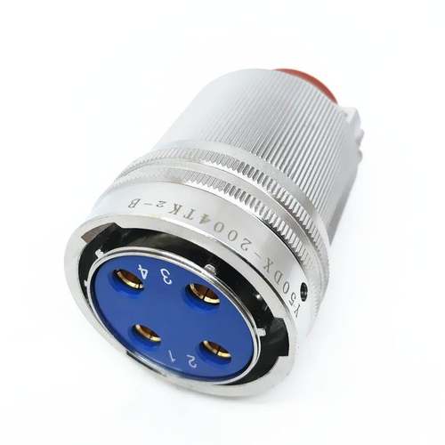 4芯不锈钢航空插头Y50DX-2004TK2-B ZJ10-B TJ2-B ZK10-B连接器