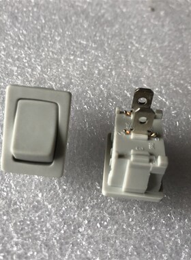 进口台湾SCI R13-66灰色翘板开 关2脚二档翘板摇臂拨动电源开