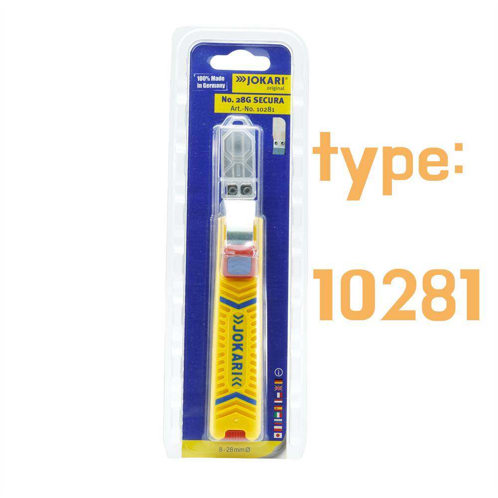 德国原装进口JOKARI 电工专用开缆刀小巧灵活方便8-28mm直径10281