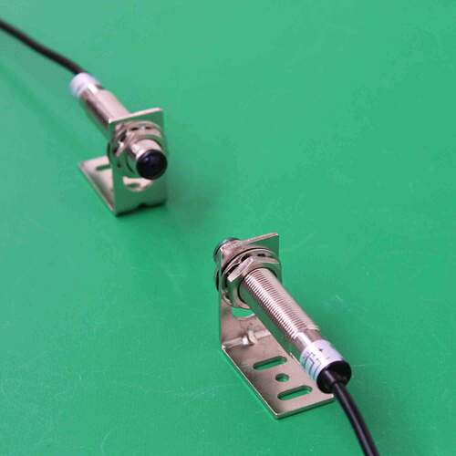 激光对射光电开关M12 E3F-20C1 20L 20C2 20P1 20P2可见光NPN PNP