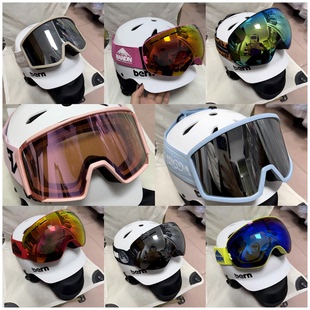 深圳华发滑雪服租赁 双层防雾滑雪镜男女大球面可戴眼镜 非卖品