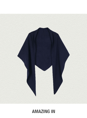 AMAZING IN | 1oo%羊毛 | 慵懒随性外搭披肩 A250911-AI59DCT4501
