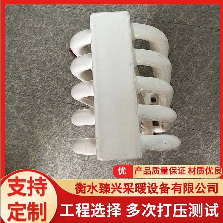 暖气片散热器专用钢制弧三柱弧四柱式工业取暖蒸汽专用集体供暖