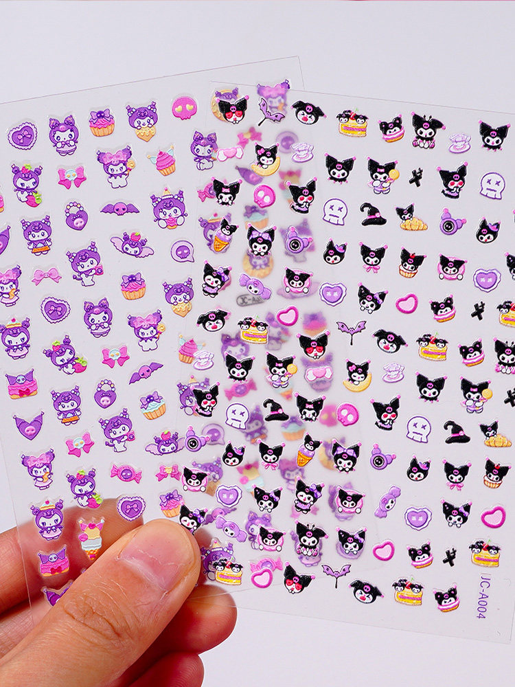 Luminous Nail Stickers for Kids, Odorless Glow Art - Product image 5