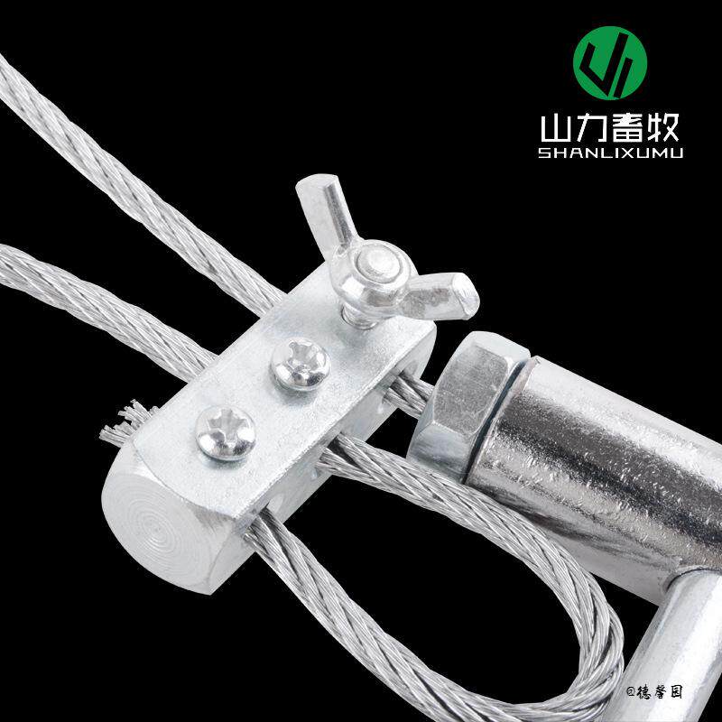 十字套猪器全金属保定器塑料手柄保定器兽用兽用保定器母猪固定