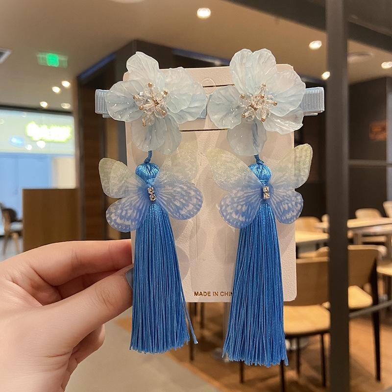 日常少女超仙清新宝宝发夹旗袍