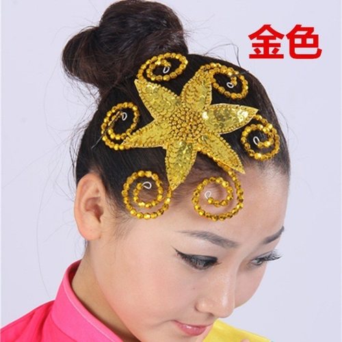 表演配饰广场舞演出舞台中老年