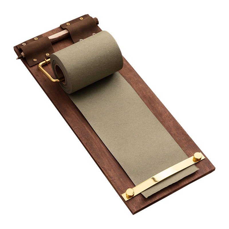 墨下小红书同款复古绿色牛皮纸