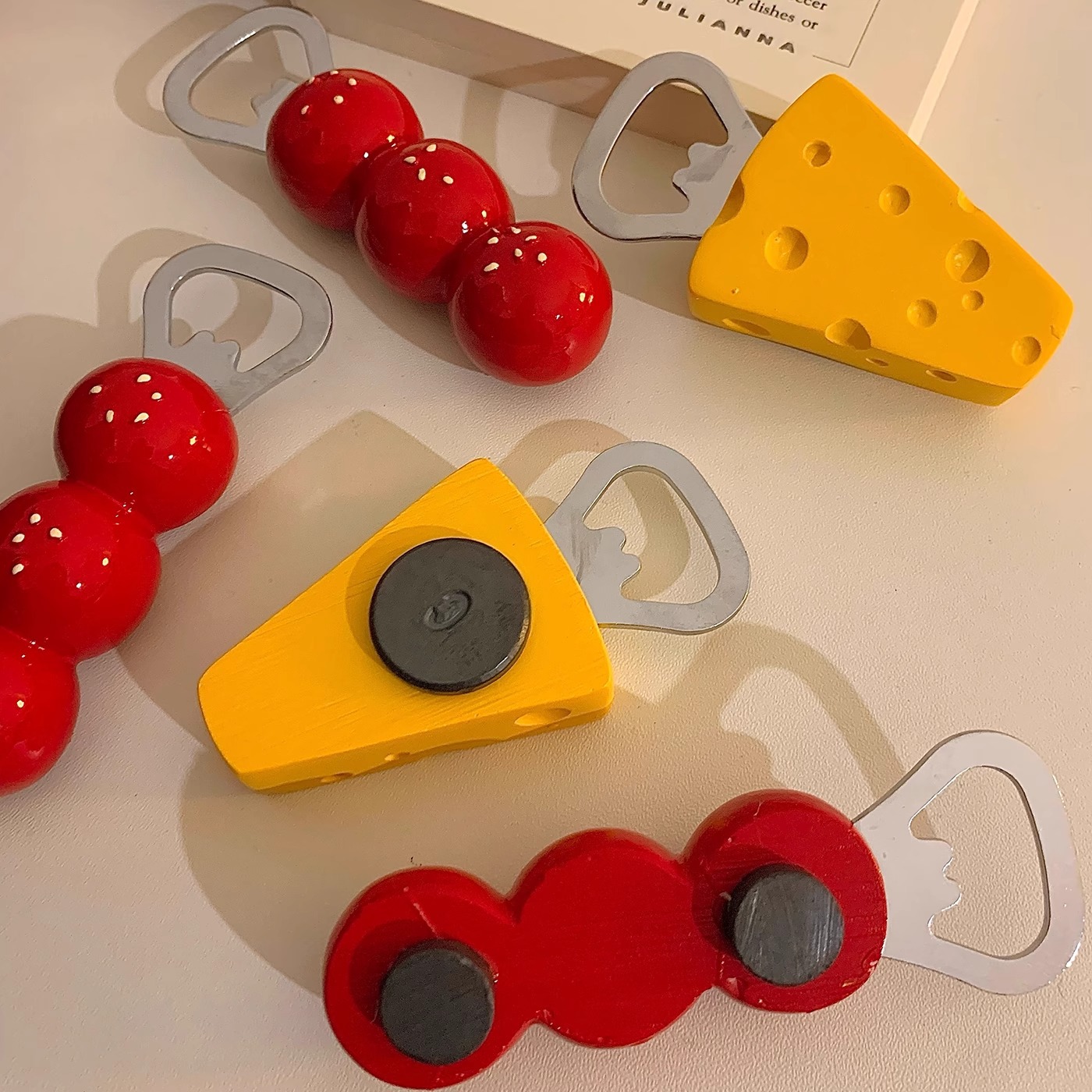 啤酒摆件仿真糖葫芦奶酪开盖立体