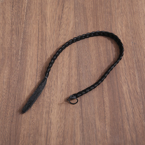 古风造型手工三股辫女妆造假发