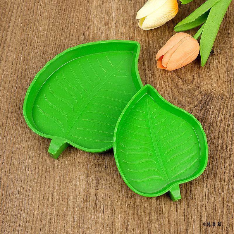 爬宠日用品水盆爬虫乌龟绿色创意食盆小型守宫叶子形状喂食碗塑料,宠物/宠物食品及用品,爬宠清洁及日用品,淘宝优惠券,粉丝福利购,淘宝优惠卷
