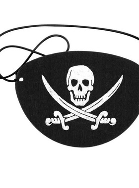 海盗万圣节眼罩帽子cos装扮cosplaycos派对万圣节