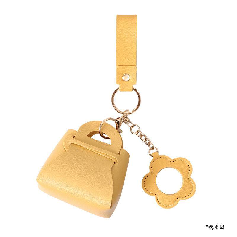 小包包韩版简约包包小钱包镜子创意百搭挂件钥匙扣收纳迷你纯色,服饰配件/皮带/帽子/围巾,钥匙扣,淘宝优惠券,粉丝福利购,淘宝优惠卷