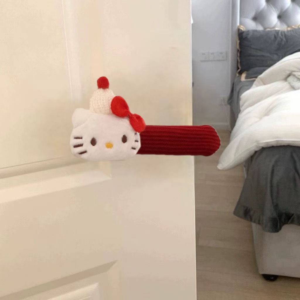 儿童保暖门把手套防撞加厚门把手