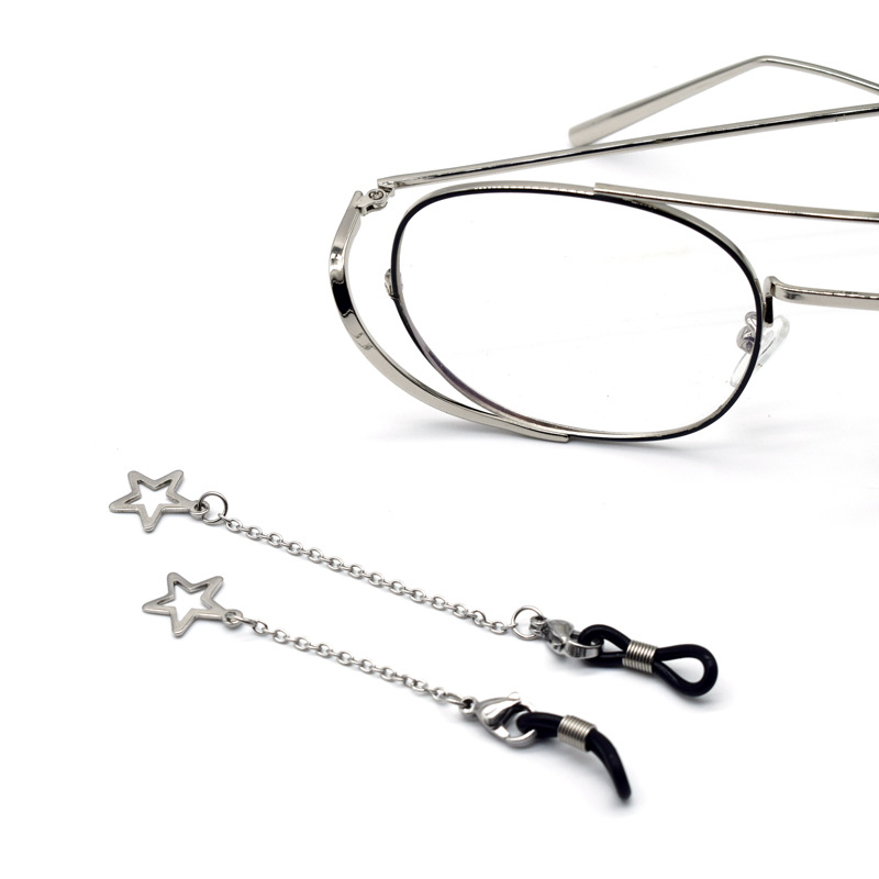 星星流苏眼镜挂坠复古不掉色单侧