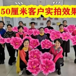 手花表演幼儿园舞蹈手拿花手拿花跳舞表演小学道具花花朵演出道具