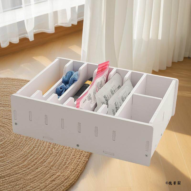 置物架多格收银盒零钱盒盒子超市塑料收纳厨房收钱钱币日式收钱箱