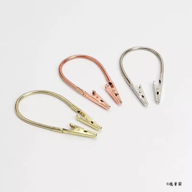 桌面可弯曲鳄鱼夹香夹专用蚊香夹放置器简约鳄鱼夹装饰室外造型,收纳整理,挂钩/粘钩,淘宝优惠券,粉丝福利购,淘宝优惠卷