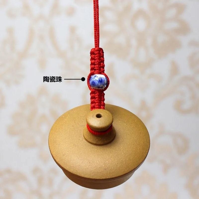 茶壶绳系壶绳手工编制茶壶盖绳子
