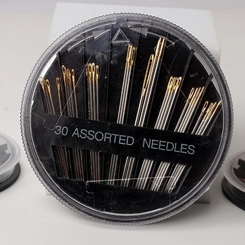 手工diy工具30枚圆盘手缝针商用