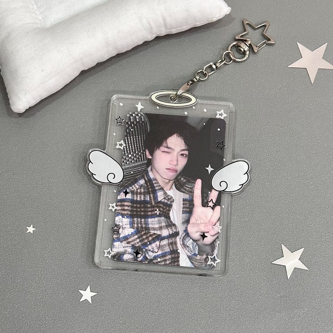 硬卡套星星ins风小红书同款天使