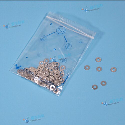 爱牛科教 小垫片垫圈用于电磁铁的研究一包约100个