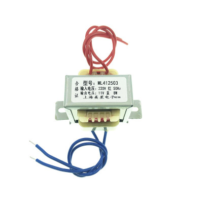 电源变压器ML412503 孵蛋器恒温加热变压器 220V转11V 8W 12V通用
