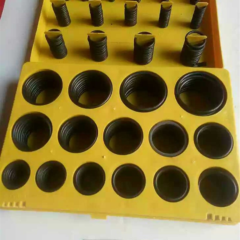 优质红蓝黄O型圈修理盒/密封圈/密封大全/盒装丁青橡胶圈液压胶管