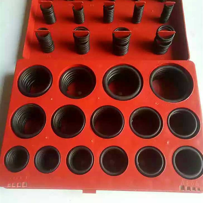 优质红蓝黄O型圈修理盒/密封圈/密封大全/盒装丁青橡胶圈液压胶管