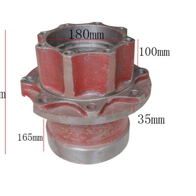 叉车前轮毂 驱动轮毂 驱动毂 适用杭叉50R 60R 70R 5 6 7吨