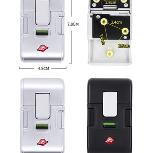 S096拉杆箱行李箱锁固定密码锁箱包锁铝框箱扣锁旅行配件锁扣替换