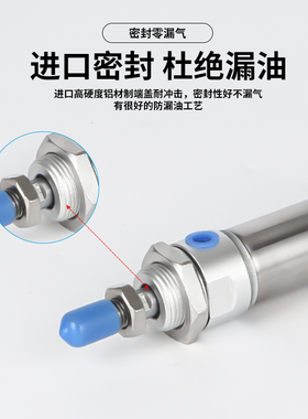 MA40X5X10X20X25X30X35X40X50X60X75X80X100X125X150SU气缸