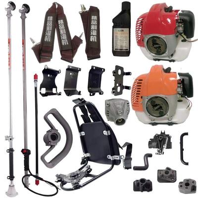 割草机配件大全头化油器软轴总成开关拉盘把手背负草机通用