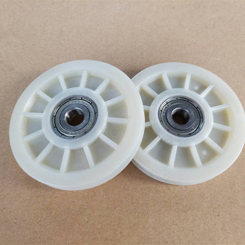 电梯配件 展鹏钢丝绳轮 电梯门机传动轮 78MM重锤绳轮