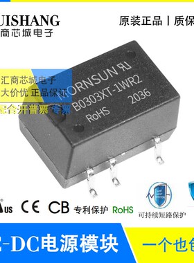 B0303XT-1WR2 金升阳/MORNSUN B0305/0309/0312/0315/0324XT-1WR2