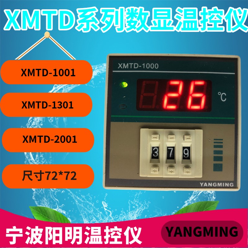 YANGMING温控器宁波阳明仪表XMTD-1000 1001 1301 1002 1302 2001