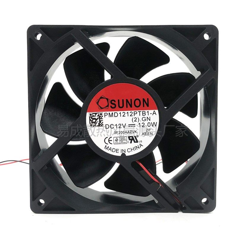 SUNON PMD1212PTB1-A(2).GN DC 12V 12.0W 高速建准12CM散热风扇