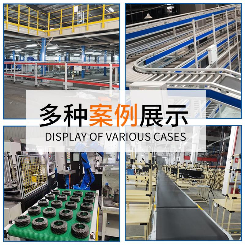 小型动力辊道旋转台辊筒输送机辊道式移载机旋转平台辊筒输送带流