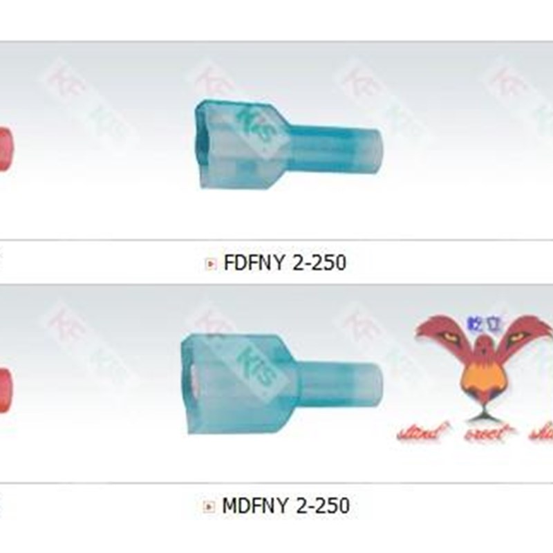 正宗克爱斯KF/KIS 公母全绝缘端头MDFNY1.25-250 尼龙 500祇