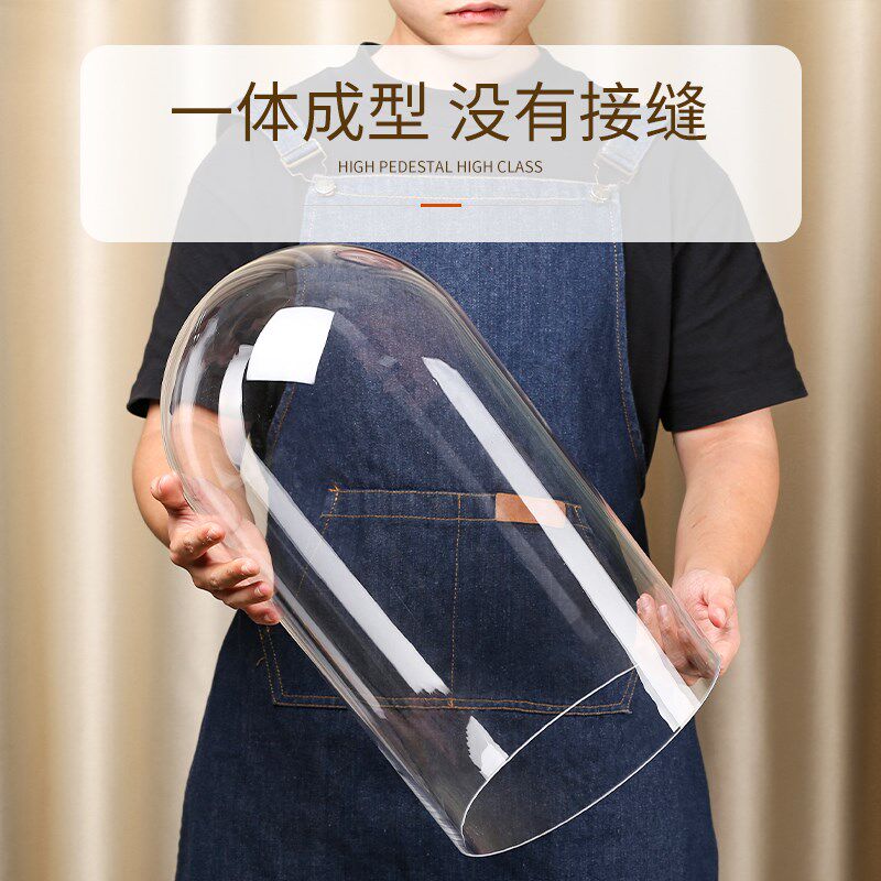 玻璃罩珠宝展示柜陈列货架产品架化妆品模型展台首饰摆台样品罩子