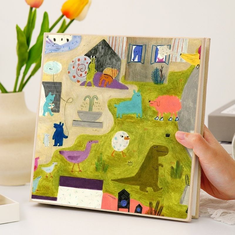 宝宝相册本自粘贴覆膜式纪念册diy大容量家庭照片制作收纳相簿五6