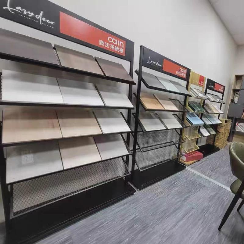 瓷砖样板品展示架石材色板置物架册橱柜门木地板石英石展示大理石