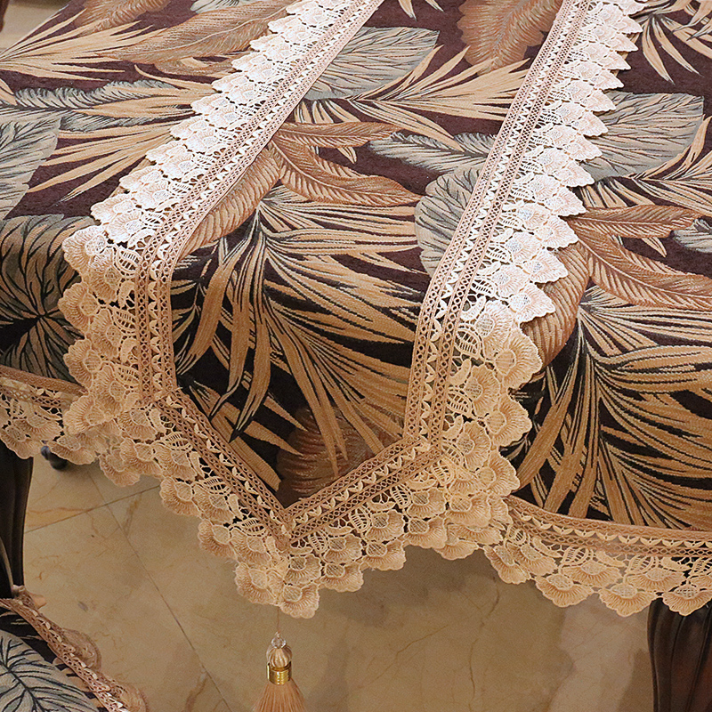 欧式餐桌椅垫椅子套罩通用布艺套装家用简约古典桌布美式坐垫定做