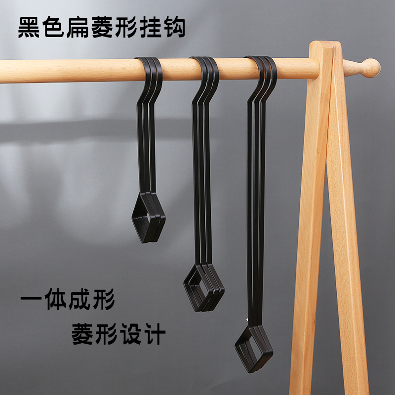 菱形挂钩扁S钩服装店金属轻奢挂钩服装店道具配件s挂勾加长