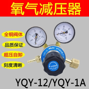 氧气减压器大流量YQY 213乙炔表 12氧气表YQY 1A压力表调压阀YQE