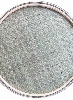 手工肠粉簸箕广东竹窝竹筛蒸粉簸箕传统早餐簸箕炊